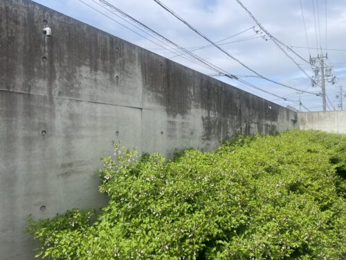 岐阜県　個人宅　コンクリート外壁復旧塗装工事